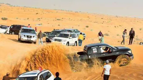 Una imagen de la Fun Drive del año 2015.