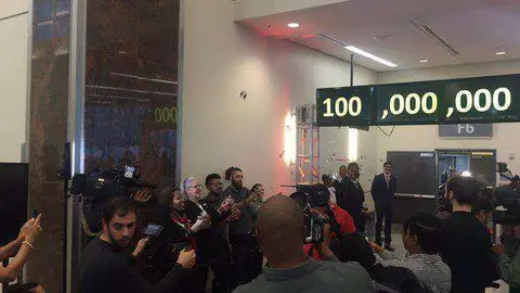 Gran expectativa en Atlanta por la llegada del viajero 100 millones.