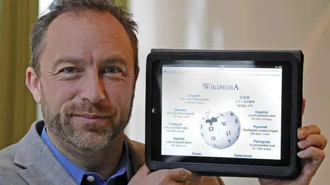 Jimmy Wales, fundador de Wikipedia.