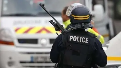 Dispositivo policial en Europa.