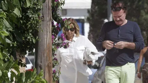 Una imagen de María Teresa Campos y Bigote Arrocet.