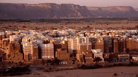 Una imagen de Hadramut en Yemen.