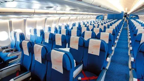 El avión volaba de Amsterdam a Pekín.