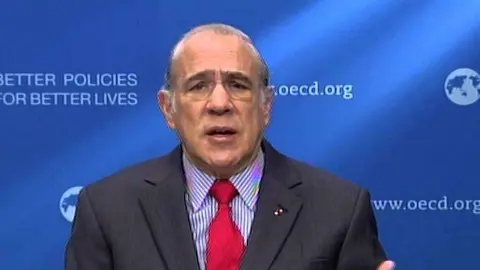 José Ángel Gurría Treviño, secretario general de la Organización de Cooperación y Desarrollo Económico,