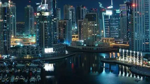 Una imagen de la ciudad de Dubai.