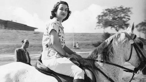 Una imagen de la princesa de 1954.