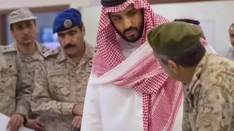 El príncipe heredero de Arabia Saudita, Mohammed bin Salman.