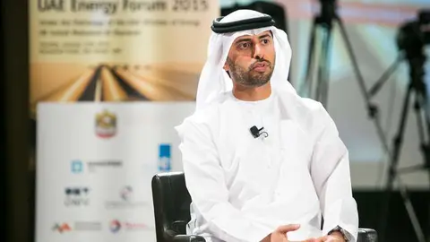 El ministro de Energía de Emiratos Árabes, Suhail Al Mazrouei.