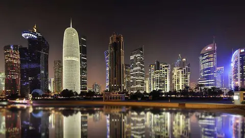 Una imagen de Doha, capital de Qatar.