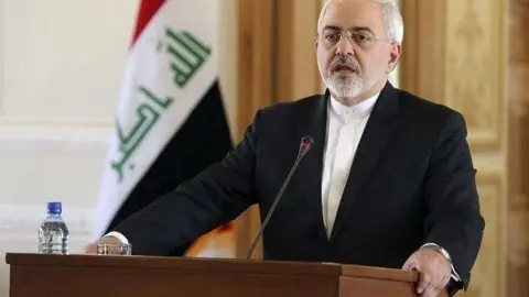 El ministro de Exteriores iraní Mohamad Javad Zarif. EFE