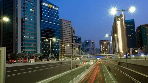 Una imagen del Hotel Jannah Burj Al Sarab en Abu Dhabi.