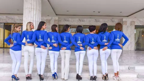 Candidatas a Miss Latina Middle East.