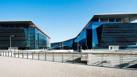 Imagen del Business Park en el Aeropuerto Internacional de Dubai World Central.