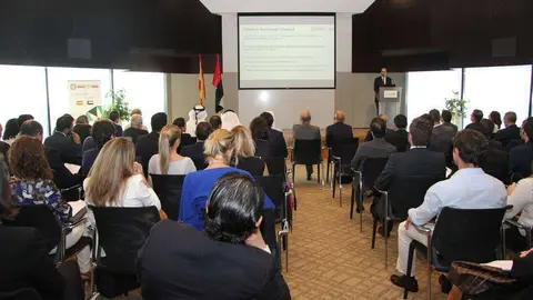 Encuentro empresarial Emiratos Árabes - España organizado por la Cámara de Comercio de Dubai y el SBC. (EL CORREO)