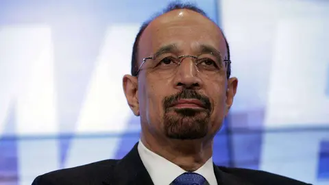  Khalid al-Falih, presidente de la petrolera saudí Aramco.