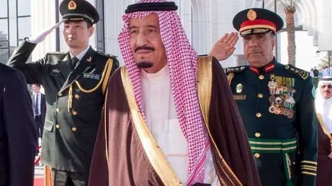El rey saudí, Salmán bin Abdulaziz