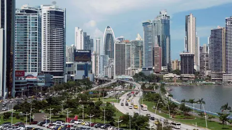 Perspectiva urbana de Ciudad de Panamá.