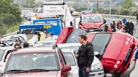 La mayoría de accidentes en Egipto son a causa del exceso de velocidad.