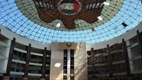 Perspectiva del Ministerio del Interior en Abu Dhabi.