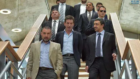 El jeque Abdullah Bin Zayed Al Nahyan, durante su visita a Buenos Aires. (WAM)