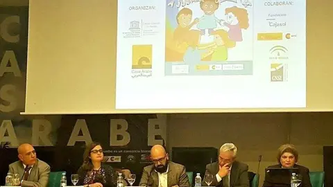 Ponentes durante la presentación del método de aprendizaje el pasado jueves.