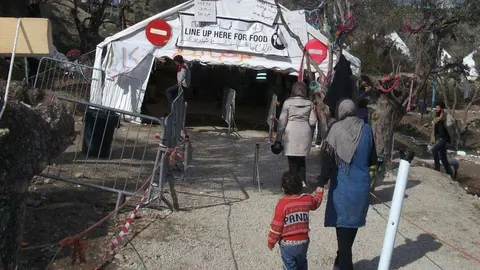 La experiencia de una voluntaria en el campo de refugiados de Lesbos. (Cedida)