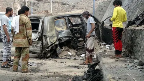 Adén ha sufrido una serie de atentados con coche bomba.