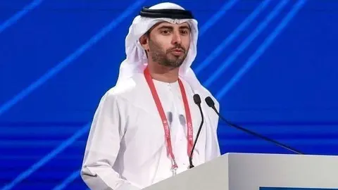 Al Mazrouei, ministro de Energía de Emiratos Árabes Unidos.