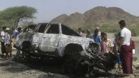 Estados Unidos ataca con aviones no tripulados en Yemen.