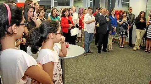 Celebración del Día Nacional de Perú en Emiratos Árabes en 2015. (EL CORREO)