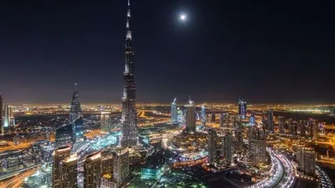 Una imagen del centro de Dubai.