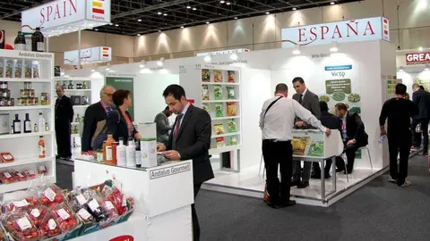 El Pabellón de España ha acogido a 189 empresas en Gulfood 2016. (EL CORREO)