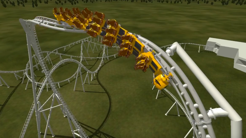 La nueva montaña rusa del Ferrari World rompe tres records.