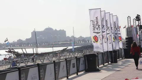 La zona de Marina de Abu Dhabi será testigo del Mundial de Triatlón.