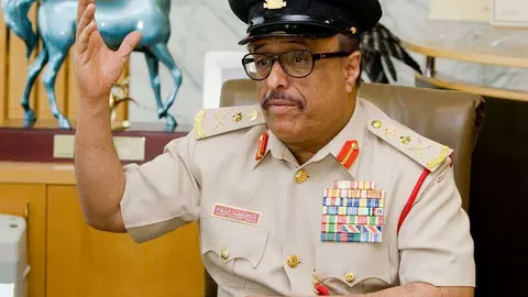  Dahi Khalfan Tamim bin, jefe de Seguridad de Dubai.
