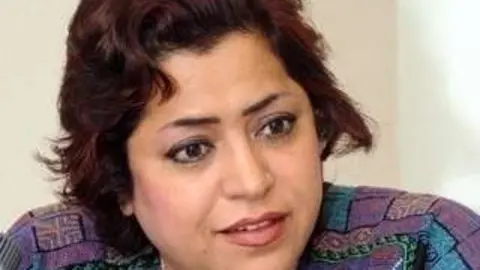 La escritora emiratí Matar Mona.