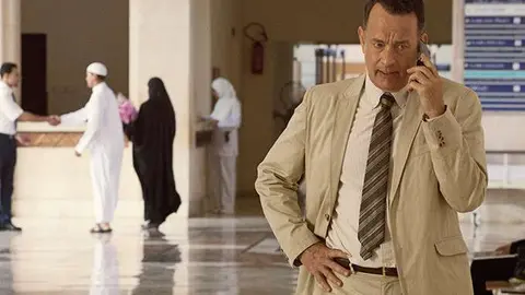 Tom Hanks es una escena de la película 'Esperando al rey'.