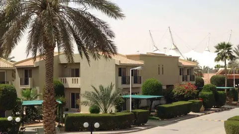 Foto de uno de los complejos residenciales en Arabia Saudita. 