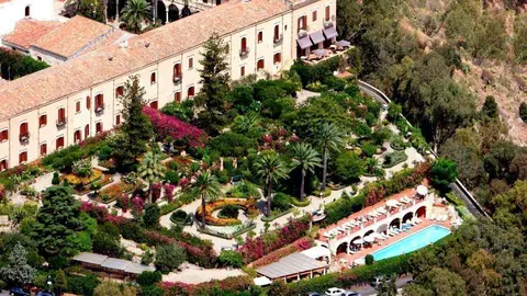 Una vista aérea del hotel San Domenico Palace de Sicilia
