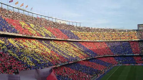 Una imagen del estadio del FC Barcelona.