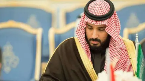 El príncipe heredero de Arabia Saudita, Muhammad Bin Salman.