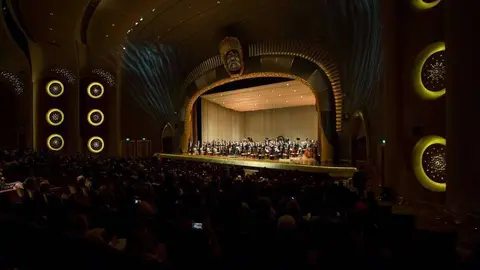 La Orquesta Joven Gustav Mahler en Abu Dhabi Classics. (Cedida)