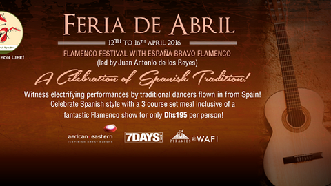 Feria de Abril en el restaurante Seville's.