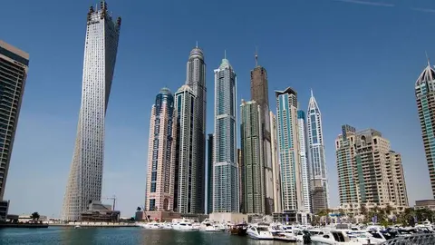 Rascacielos en Dubai.