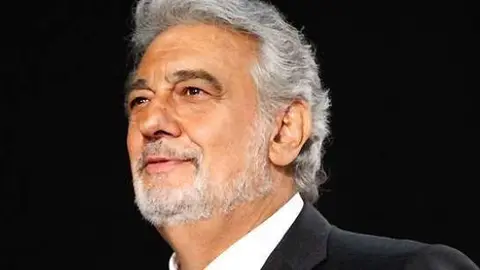 El tenor español Plácido Domingo.