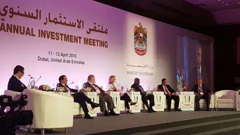 Un momento del encuentro cubano en Dubai.