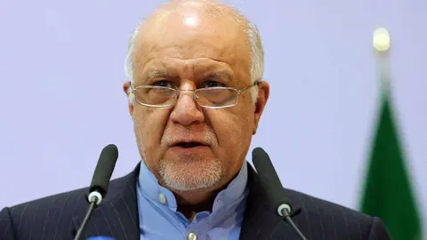 Bijan Namdar Zanganeh, ministro del Petróleo de Irán.