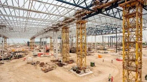 El parque Warner Bros de Abu Dhabi tiene un 30% de la obra finalizada.