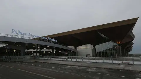 el aeropuerto Púlkovo de San Petersburgo