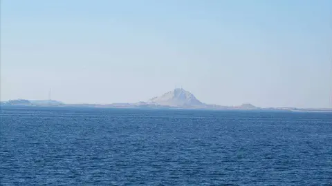 Las aguas del golfo Arábigo.